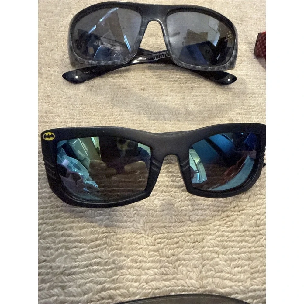 Lot of 17 Kids Sunglasses: Batman, Cinderella, Super Mario,Minecraft, MinnyMouse